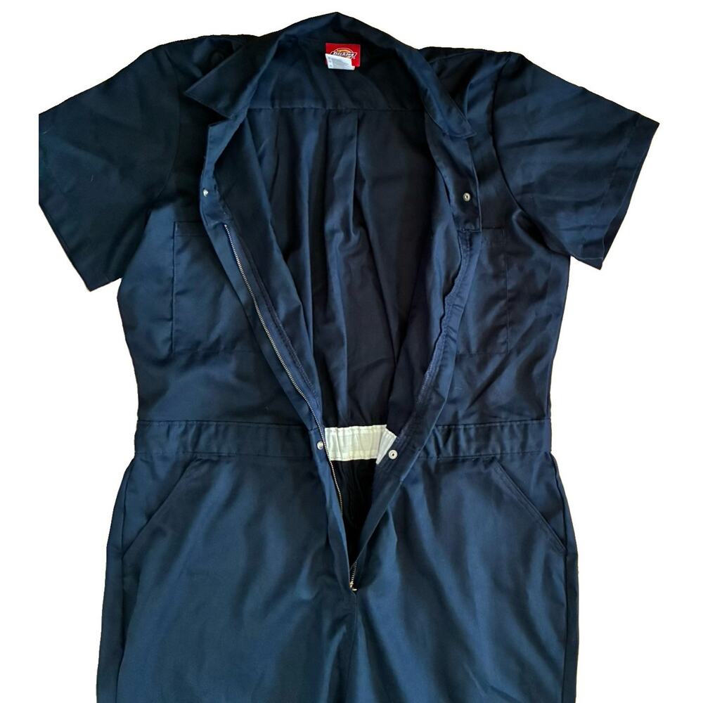 Dickies Women's Size 1X FLEX Short Sleeve Jumpsuit Coverall - Picture 9 of 16